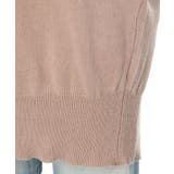 Vネックドルマン半袖綿ニット セーター カーディガン | atONE | 詳細画像15