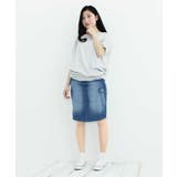 Vネックドルマン半袖綿ニット セーター カーディガン | atONE | 詳細画像16