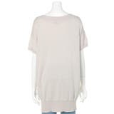 Vネックドルマン半袖綿ニット セーター カーディガン | atONE | 詳細画像18