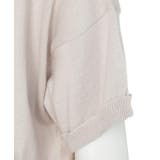 Vネックドルマン半袖綿ニット セーター カーディガン | atONE | 詳細画像20