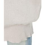 Vネックドルマン半袖綿ニット セーター カーディガン | atONE | 詳細画像21