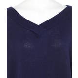 Vネックドルマン半袖綿ニット セーター カーディガン | atONE | 詳細画像29