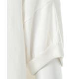 Vネックドルマン半袖綿ニット セーター カーディガン | atONE | 詳細画像35