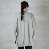 綿ニットドルマンカーディガン トップス 夏服 | atONE | 詳細画像33 