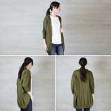 綿ニットドルマンカーディガン トップス 夏服 | atONE | 詳細画像3 