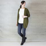 綿ニットドルマンカーディガン トップス 夏服 | atONE | 詳細画像42 