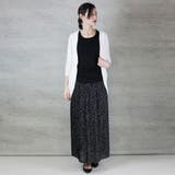 綿ニットドルマンカーディガン トップス 夏服 | atONE | 詳細画像46 