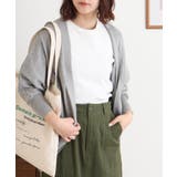 綿ニットドルマンカーディガン トップス 夏服 | atONE | 詳細画像59 