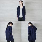 綿ニットドルマンカーディガン トップス 夏服 | atONE | 詳細画像6 