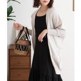 綿ニットドルマンカーディガン トップス 夏服 | atONE | 詳細画像63 