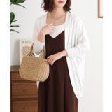 綿ニットドルマンカーディガン トップス 夏服 | atONE | 詳細画像67 