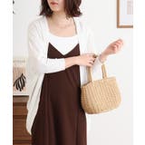 綿ニットドルマンカーディガン トップス 夏服 | atONE | 詳細画像68 