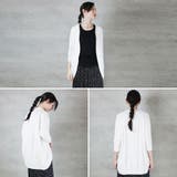 綿ニットドルマンカーディガン トップス 夏服 | atONE | 詳細画像7 