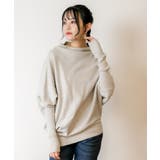 変形ボトルネックニット | atONE | 詳細画像33