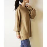 バルーンスリーブニット あったかボリューム袖ニット ニット | atONE | 詳細画像8