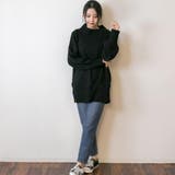バルーンスリーブニット あったかボリューム袖ニット ニット | atONE | 詳細画像15