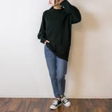 バルーンスリーブニット あったかボリューム袖ニット ニット | atONE | 詳細画像16
