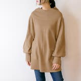 バルーンスリーブニット あったかボリューム袖ニット ニット | atONE | 詳細画像26