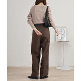 Vネックリブニット | atONE | 詳細画像70 