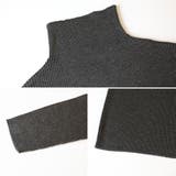 タートルネックリブニット | atONE | 詳細画像13 