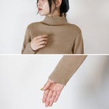 タートルネックリブニット | atONE | 詳細画像14 