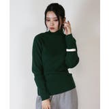 タートルネックリブニット | atONE | 詳細画像24 