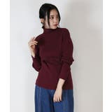 タートルネックリブニット | atONE | 詳細画像28 