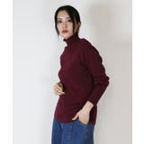 タートルネックリブニット | atONE | 詳細画像29 