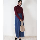 タートルネックリブニット | atONE | 詳細画像30 