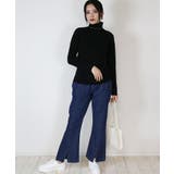 タートルネックリブニット | atONE | 詳細画像33 