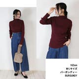 タートルネックリブニット | atONE | 詳細画像4 