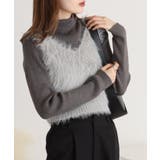 タートルネックリブニット | atONE | 詳細画像44 