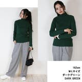 タートルネックリブニット | atONE | 詳細画像5 