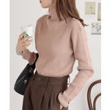 タートルネックリブニット | atONE | 詳細画像50 