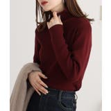 タートルネックリブニット | atONE | 詳細画像52 