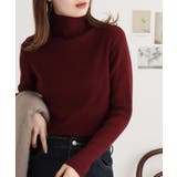 タートルネックリブニット | atONE | 詳細画像53 