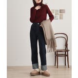 タートルネックリブニット | atONE | 詳細画像55 