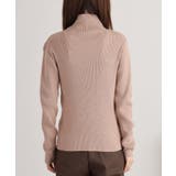 タートルネックリブニット | atONE | 詳細画像66 