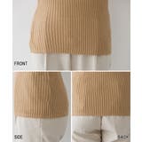 袖ポワンリブニットトップス | atONE | 詳細画像30 