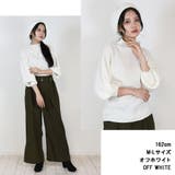 袖ポワンリブニットトップス | atONE | 詳細画像4