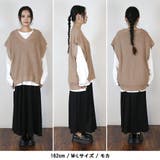 5ゲージVネックバルーンベスト | atONE | 詳細画像10 