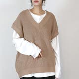 5ゲージVネックバルーンベスト | atONE | 詳細画像18 