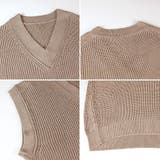 5ゲージVネックバルーンベスト | atONE | 詳細画像5 