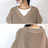 5ゲージVネックバルーンベスト | atONE | 詳細画像7 