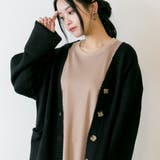 ボリュームスリーブ前開きカーディガン | atONE | 詳細画像22