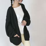 ビッグシルエットボリュームスリーブカーディガン | atONE | 詳細画像9