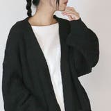 ビッグシルエットボリュームスリーブカーディガン | atONE | 詳細画像12