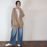 ビッグシルエットボリュームスリーブカーディガン | atONE | 詳細画像19