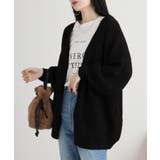 ビッグシルエットボリュームスリーブカーディガン | atONE | 詳細画像23