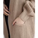 ビッグシルエットボリュームスリーブカーディガン | atONE | 詳細画像35